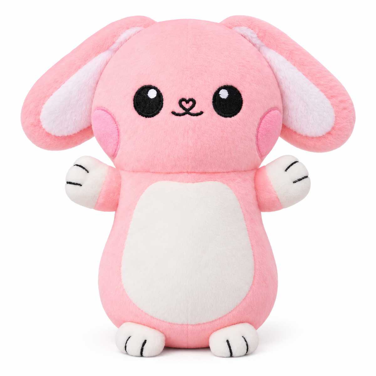 Peluche conejo rosa para dibujar con luz